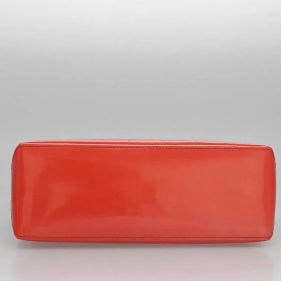 LOUIS VUITTON Monogram Vernis Wilshire PM Hand Bag Orenge LV Auth - Picture 6 of 16